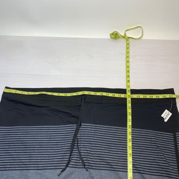 Old Navy Gray Black Polyester Swimming Board Shorts Men's Size 54 NWT - Picture 5 of 6